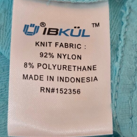 IBKUL Light Blue 1/4 Zip Polo Shirt XXL Embroidered "Girls Just Wanna Have Fun" - Picture 7 of 10